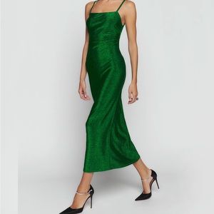 Breslin Dress Reformation - size XS, worn only once! excellent condition.